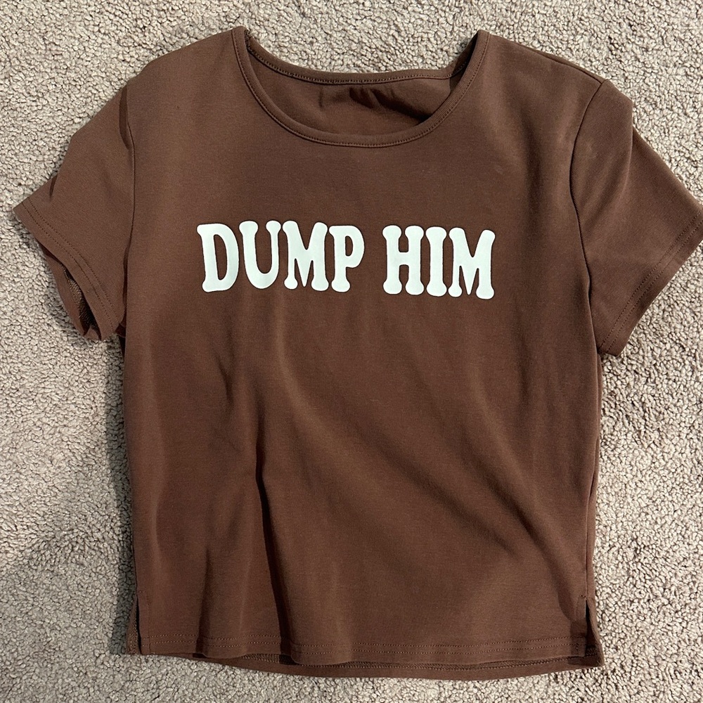 Brown Graphic Tee